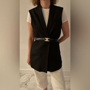 Mango suit style vest